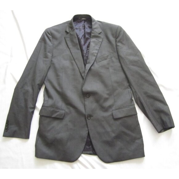 Men's Brooks Brothers Saxxon 1818 Wool 2 Button Suit Jacket Sz 43L x 37W (MJ32)